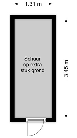 Floorplan - Buitenkerk 65, 2411 PD Bodegraven